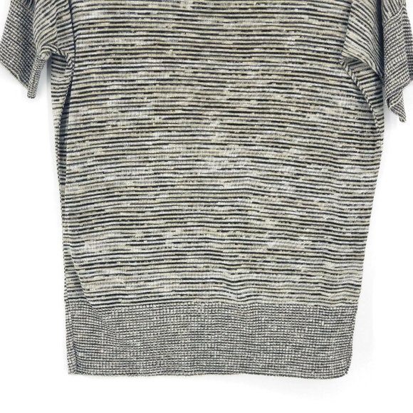 Maurices Round Neck Knit Stripe Tunic Sweater Sz M - Picture 3 of 7